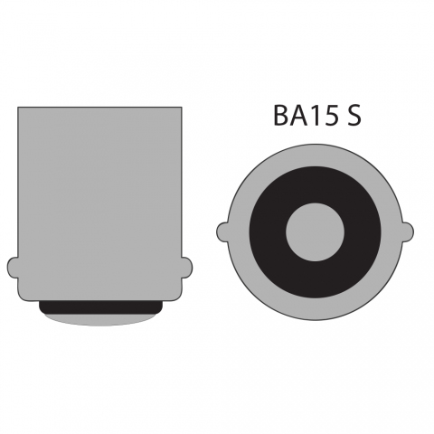 BA15S   LED  canbus (P21W)