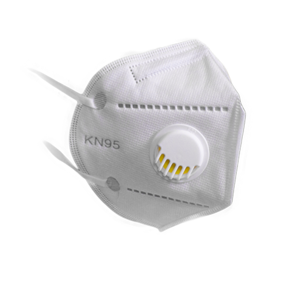 Masca de protectie KN95 = FFP2 - 5 Straturi + Valva