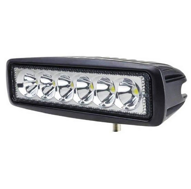 Proiector LED Auto Offroad 18W/12V-24V, 1320 Lumeni, Lungime 16 cm