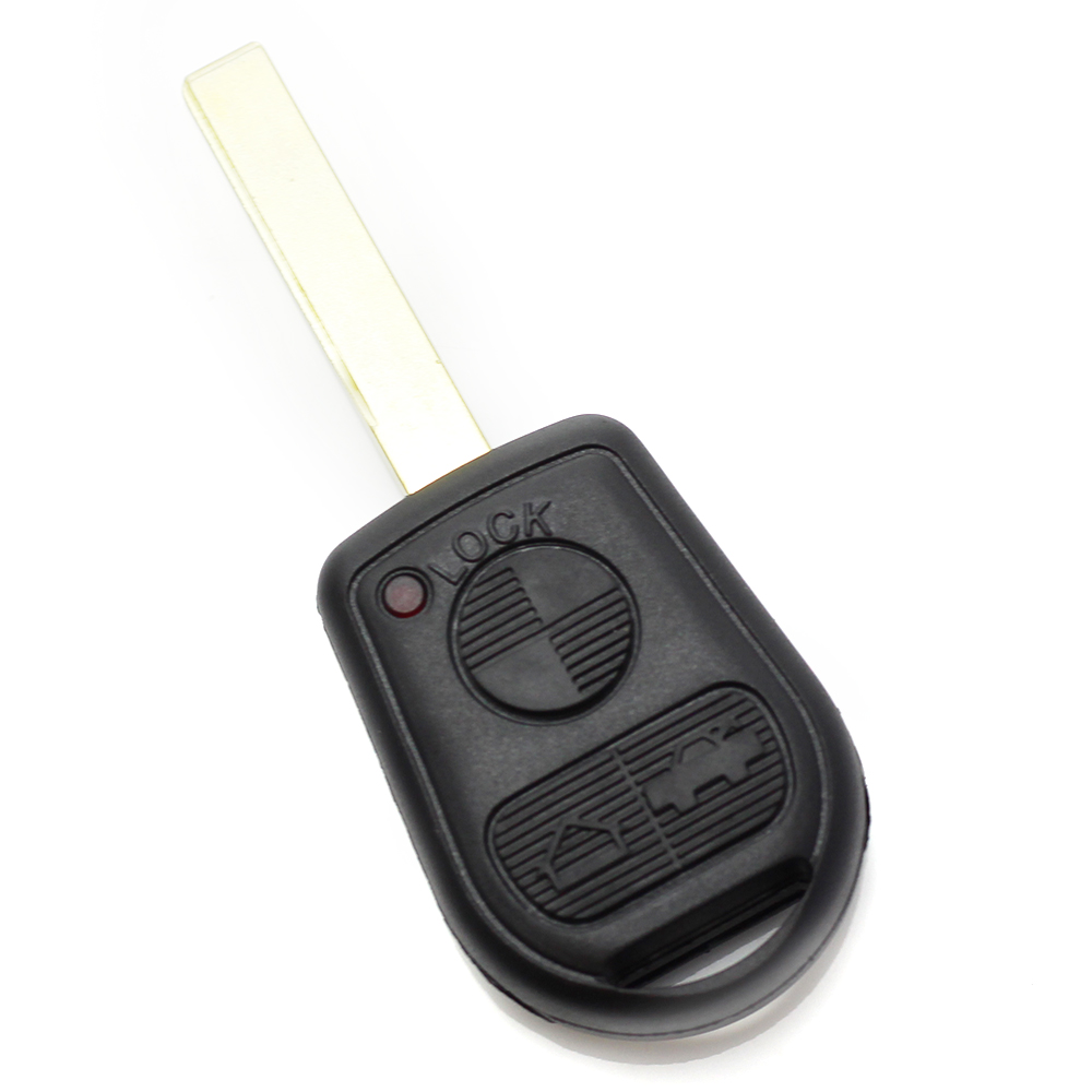 BMW - Carcasa cheie 3 butoane cu lama 2 piste (model nou)