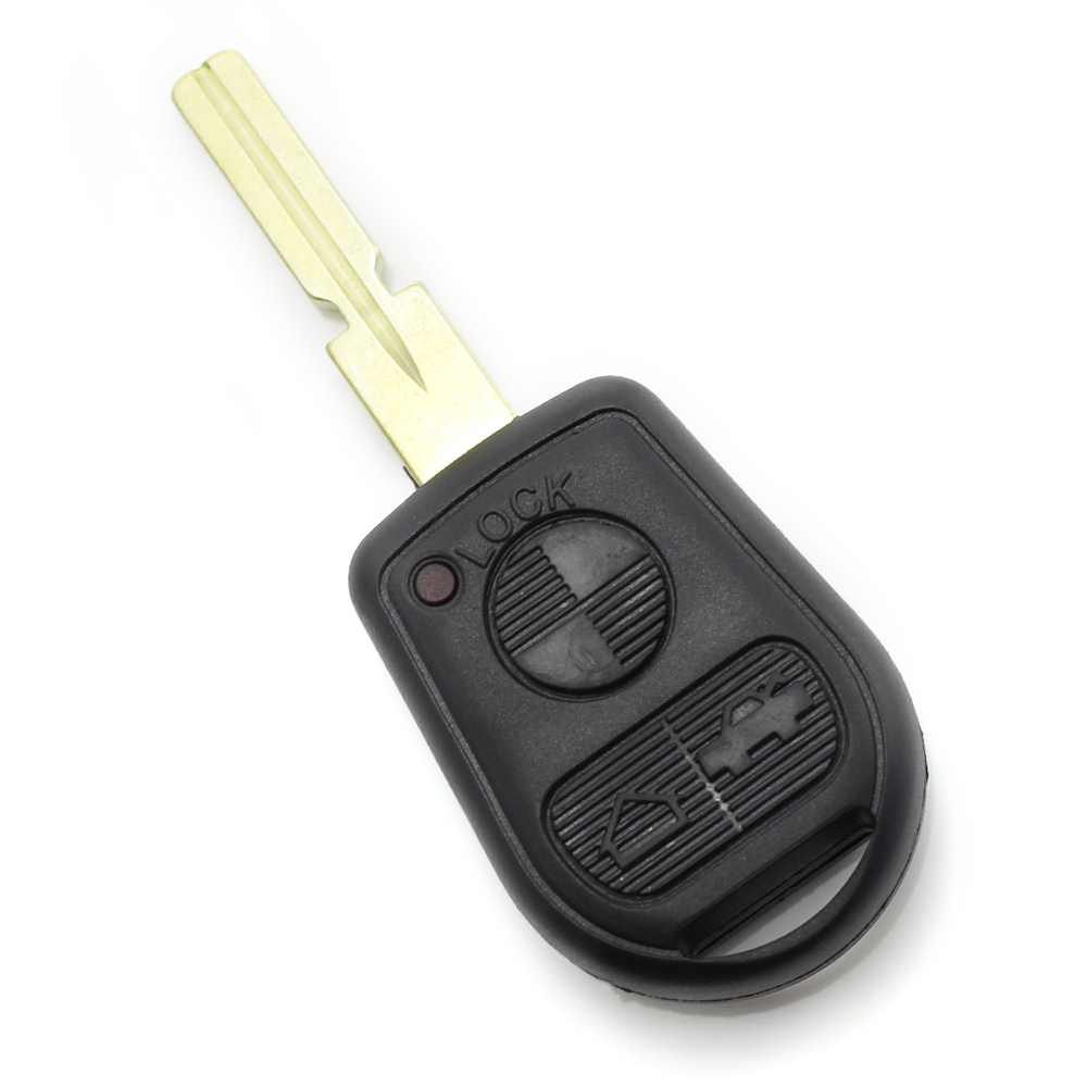 BMW - Carcasa cheie 3 butoane cu lama 4 piste (model nou)